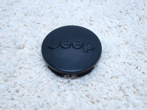 JEEP CHEROKEE, RENEGADE, WRANGLER OEM WHEEL BLACK CENTER CAP 1LB77TRMAC #2F-1, US $12.00, image 3