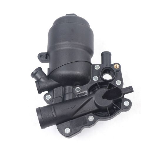 059115389P Engine Oil Filter Housing +Thermostate Fit 13-16 Audi Q5 Q7 A6 A7 A8, US $51.07, image 2