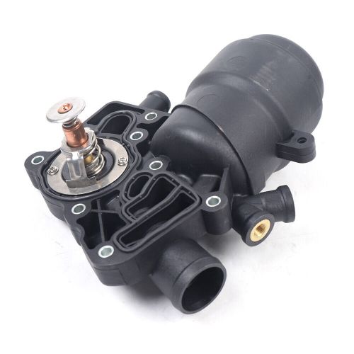059115389P Engine Oil Filter Housing +Thermostate Fit 13-16 Audi Q5 Q7 A6 A7 A8, US $51.07, image 11