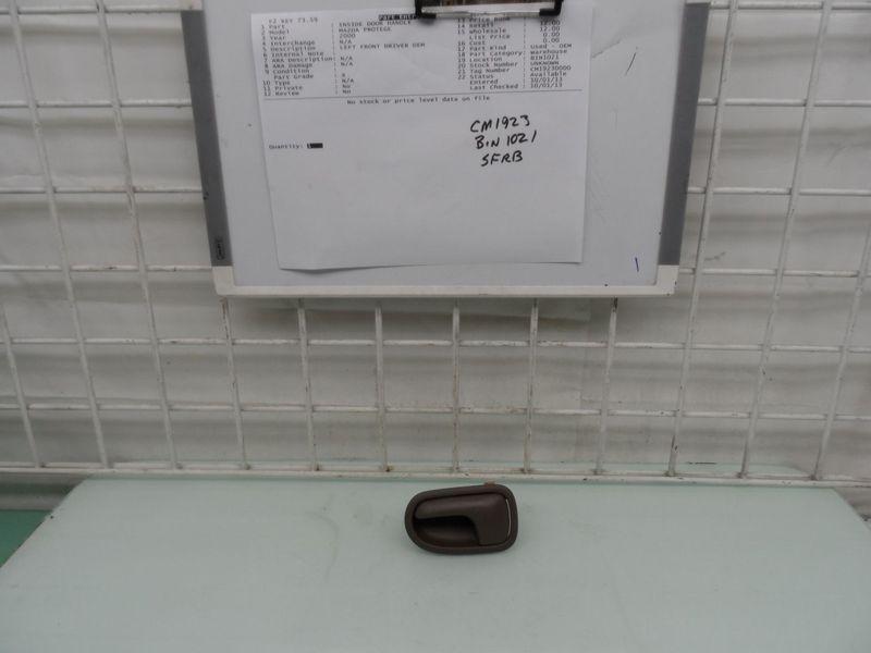 LEFT FRONT DRIVER OEM INSIDE DOOR HANDLE MAZDA PROTEGE 2000, US $12.00, image 7