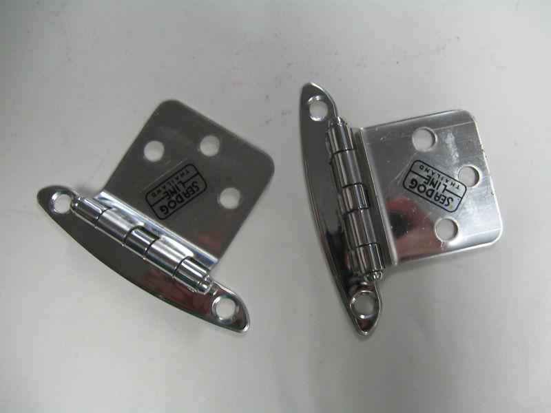 Marine boat ss flush concealed  hinge-2 3/4  x 1 7/8" 201954-1