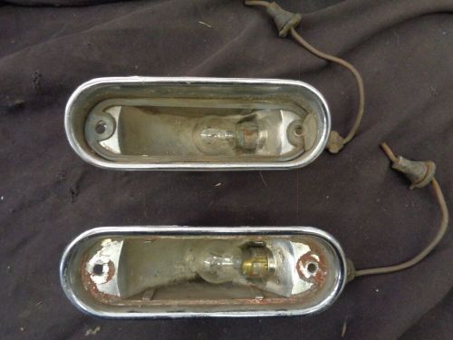 1963-69 AMC Park Lights Turn Signals Back-up Reverse Lights Lamps Housings L/R, US $75.00, image 5