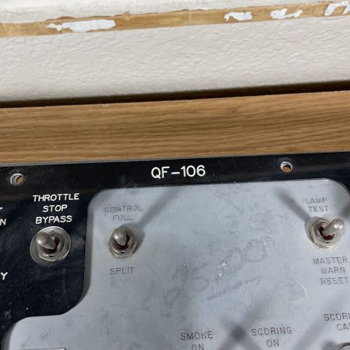 Sperry Flight Systems Command Panel QF-106 Switches JoyStick - Very Rare, US $771.63, image 11