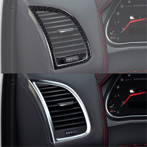 2007-2015 Air Conditioning Vent Outlet Cover Trim 4Pcs Carbon Fiber For Audi Q7, US $17.78, image 4