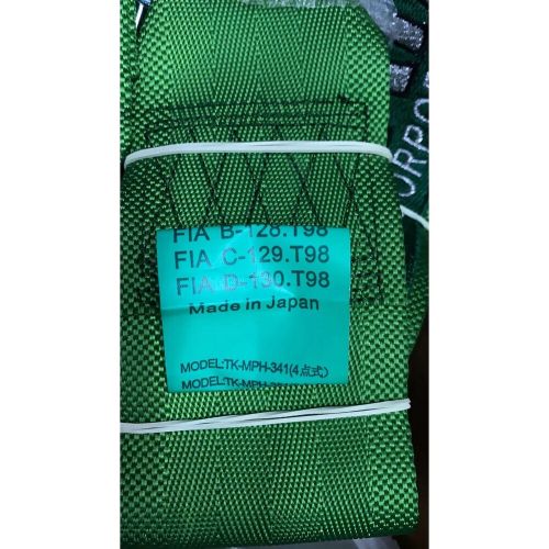 TAKATA BLACK Racing Seat Belt Harness 4 Point 3" Snap On Camlock Universal, US $95.00, image 3