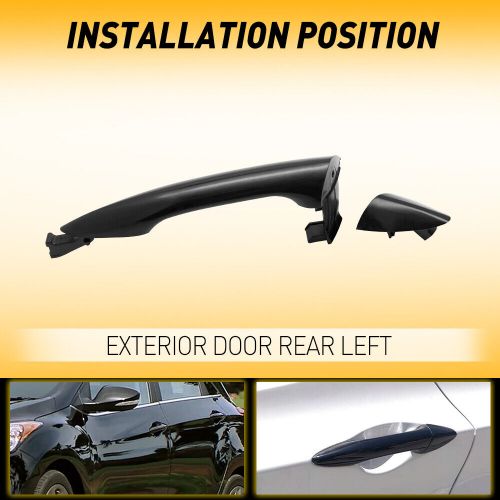 For 2011-2016 Hyundai Elantra Rear Left Driver Side Exterior Door Handle Black, US $12.99, image 3