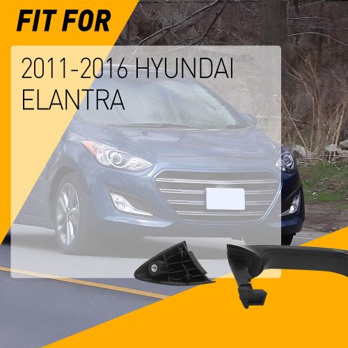 For 2011-2016 Hyundai Elantra Rear Left Driver Side Exterior Door Handle Black, US $12.99, image 8