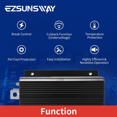 48V 325A DC Motor Controller for Curtis EZGO Club Car Golf Cart 1204M-5305 US, US $121.99, image 5