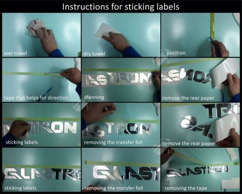 Chaparral Boat Emblems 30" chrome + FREE FAST delivery DHL express - raised, US $109.20, image 2