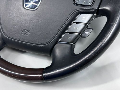 2011-2013 Hyundai Equus Steering Wheel Assembly Woodgrain OEM EQUUS, US $108.99, image 3