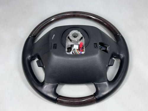 2011-2013 Hyundai Equus Steering Wheel Assembly Woodgrain OEM EQUUS, US $108.99, image 13
