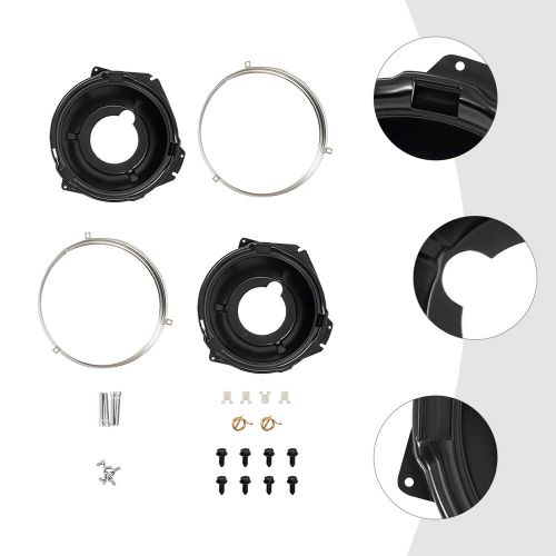 For 1967-1970 Chevy Camaro Nova 28pc Headlamp Retaining Ring Mounting Bucket Set, US $46.51, image 17