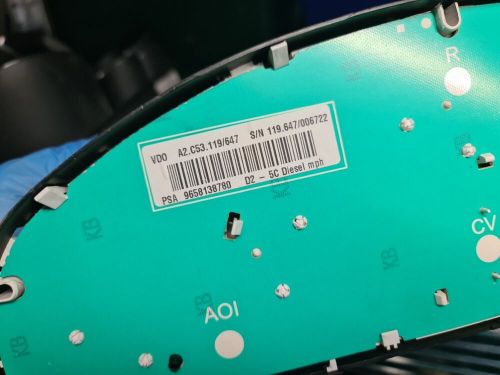 Peugeot 407 2.0 HDI Diesel Speedometer Instrument Cluster a2c53119647, US $, image 3