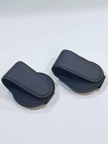 Sun Visor Leather Clip Holder For Sunglasses ,Ticket Card, US $11.00, image 2