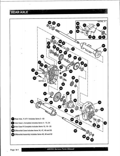 EZGO TXT/RSV GEAR 52 639771 637774 639844 639769, US $400.00, image 2