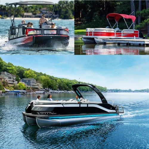 Pontoon boat mirror xl 360° marine boat rear view mirror for pontoon boat skiing