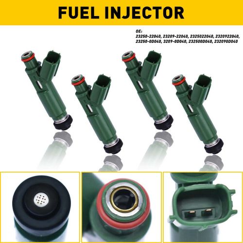 4x Fuel Injector For Toyota 1.8L Corolla Mr2 Celica Spyder Matrix Replacement US, US $31.99, image 2