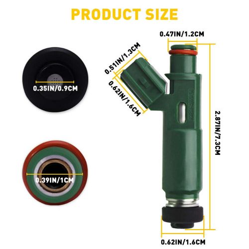 4x Fuel Injector For Toyota 1.8L Corolla Mr2 Celica Spyder Matrix Replacement US, US $31.99, image 5