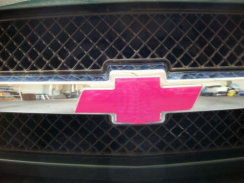W/ tracking FITS: PINK VINYL SHEETS (2) Decals Emblem Wrap Chevrolet Bowtie, US $6.99, image 8