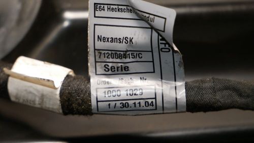 Rear Motorized Center Window Glass Lifter Motor Assembly OE BMW E64 Convertible, US $792.00, image 8