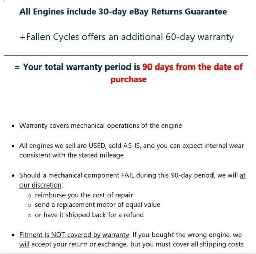 2016 Harley Street Glide CVO 110" Twin Cam A Engine Motor water cooled+WARRANTY!, US $2,494.44, image 14