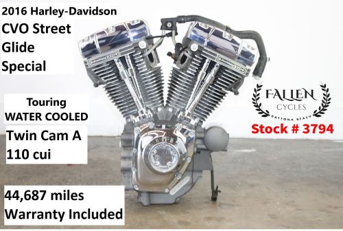2016 Harley Street Glide CVO 110" Twin Cam A Engine Motor water cooled+WARRANTY!, US $2,494.44, image 20
