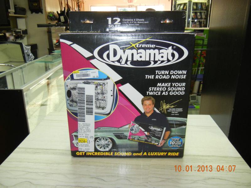 Xtreme dynamat door kit for 2 doors 12 sq. ft. total contains 4 sheets nib! 