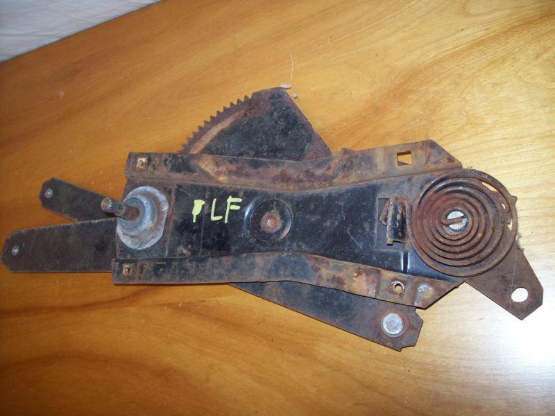 55 56 57 58 59 chevy pickup panel truck left drivers door glass window regulator