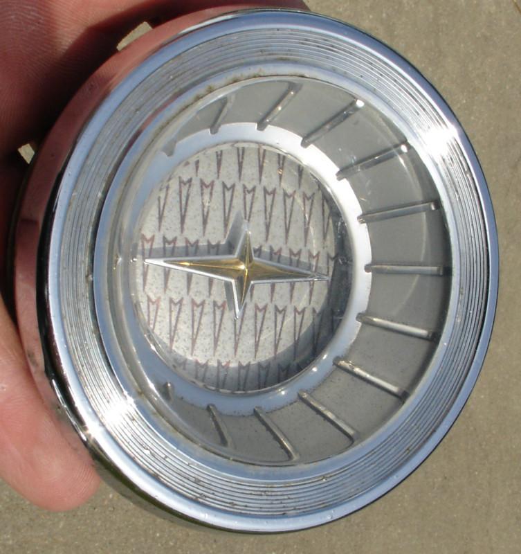 1963 pontiac & grand prix steering wheel center cap horn button