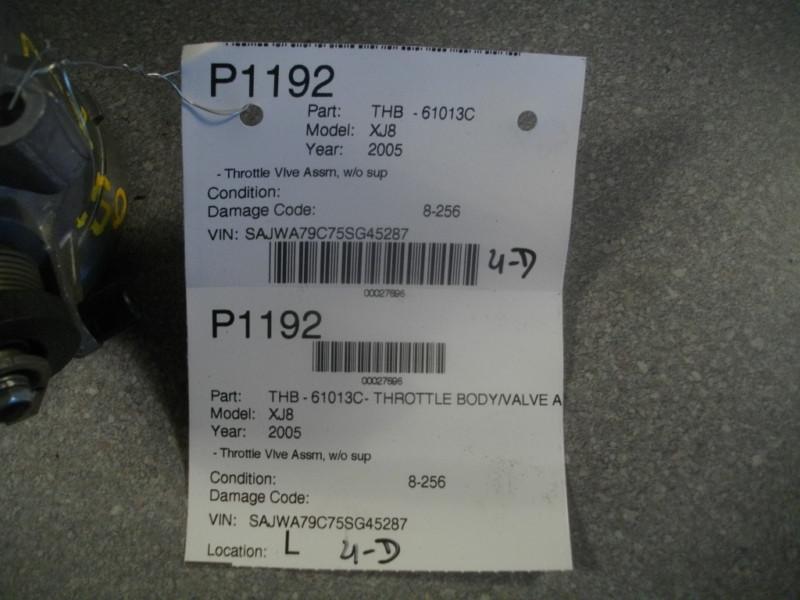 OEM 04 05 06 07 08 JAGUAR XJ8 XJL 4.2L VANDEN PLAS THROTLE BODY FACTORY ORGINAL, US $259.00, image 6