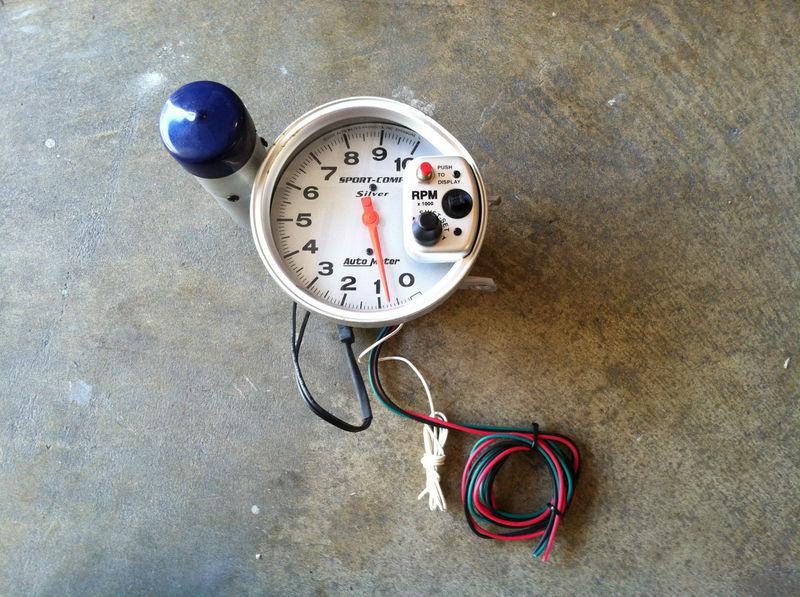 Find Auto Meter MONSTER TACH SPORT COMP with shift light and Mount in