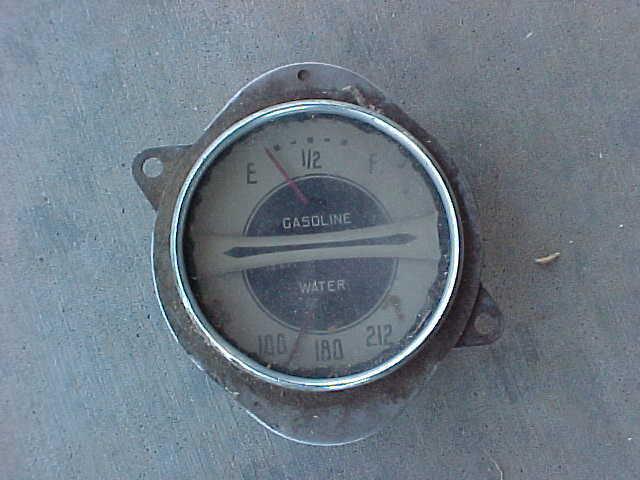 1936 chevy chevrolet gasoline water temperature gauge vintage pickup 1934 1935