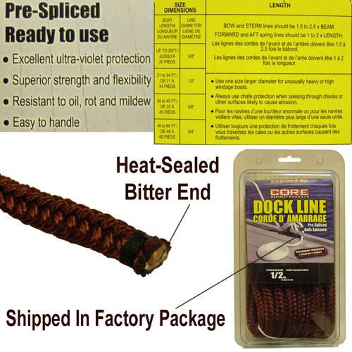 2 NEW 30' DOUBLE BRAID 1/2