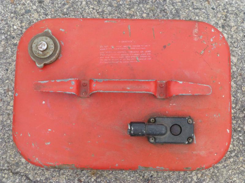 Vintage Mercury Marine Metal Gas Tank Can Outboard Boat Motor 6 Gallon Can, US $40.00, image 3