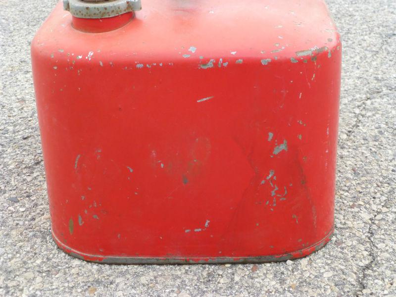 Vintage Mercury Marine Metal Gas Tank Can Outboard Boat Motor 6 Gallon Can, US $40.00, image 8