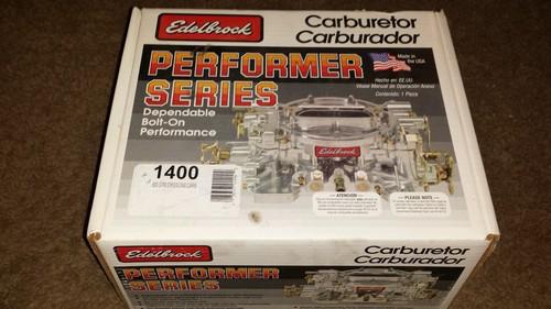 Edelbrock 1400 600 CMF performer series choke carb hot rod gasser carburetor , US $98.00, image 2