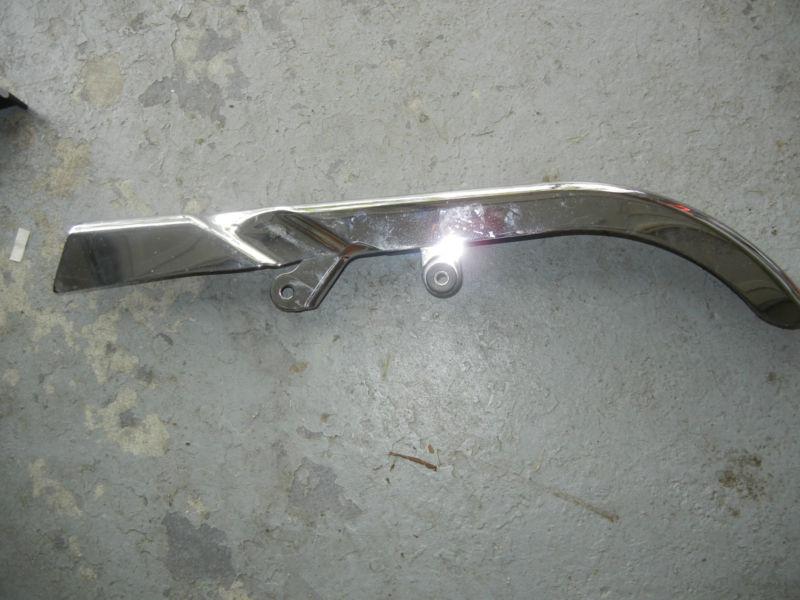 Softail chrome chain guard