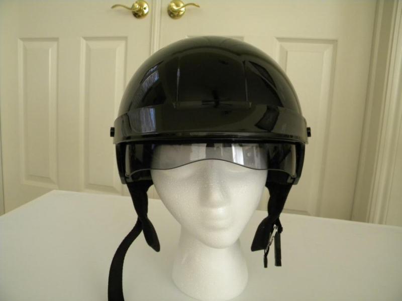 Harley Davidson 1/2 Motor Cycle Helmet with Shield - Like New, US $92.00, image 2