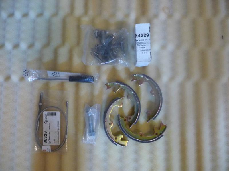 1965-1982 corvette stainless steel parking brake kit 