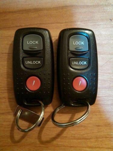 2 mazda keyless entry remote key fob *kpu41794*