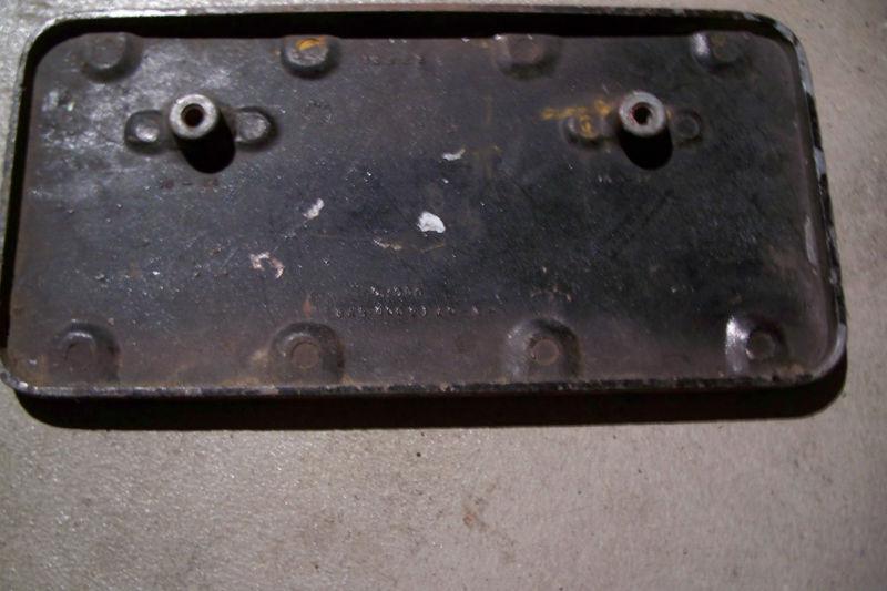 1956-1956 ford thunderbird air vent door sheet metal rh or lh  good used