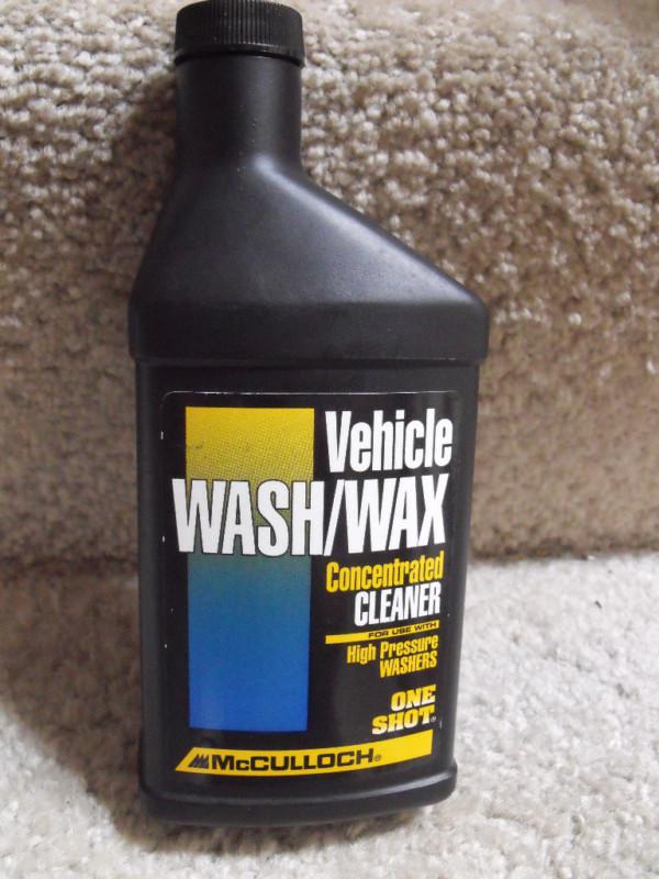 *nwt* mcculloch vehicle wash/wax for hipressure washer