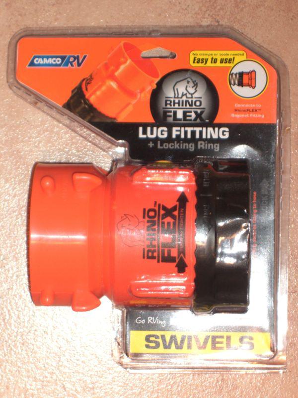 Rhinoflex lug fitting/locking ring sewer connector