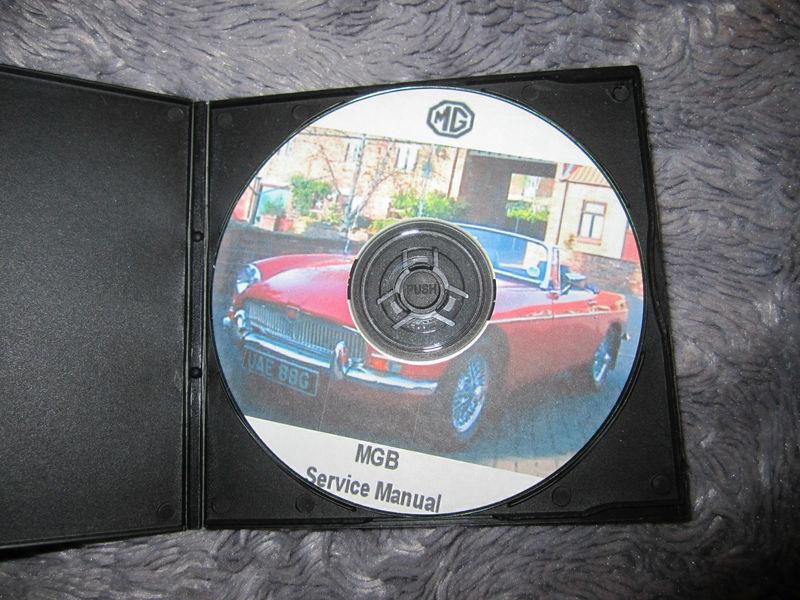 Mgb & mgb mg gt midget service repair manual cd plus bonus!