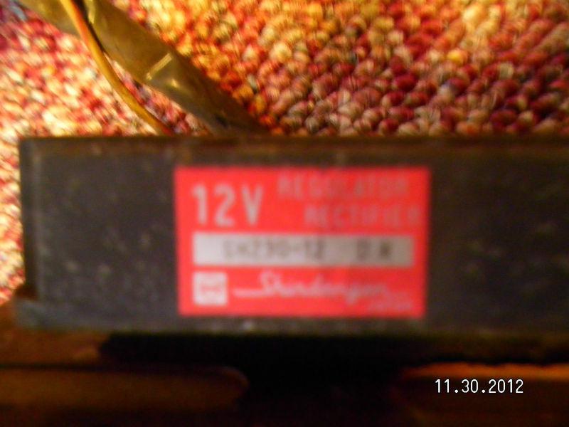 1982 kawasaki kz550 rectifier regulator electrical  kz 550  part ignition spark