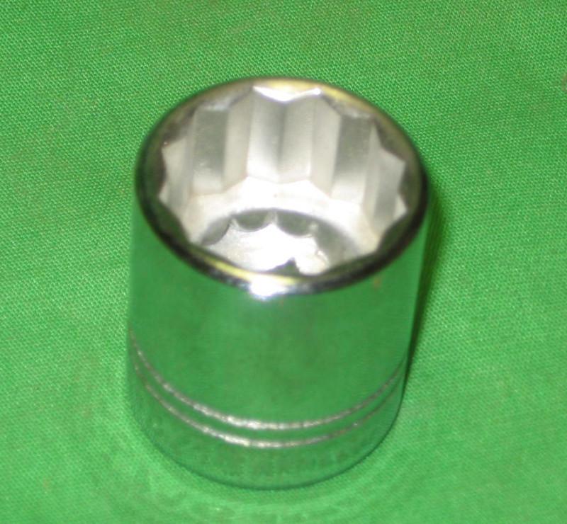 Armstrong 11-126   13/16" 12 point std. socket 3/8" drive usa