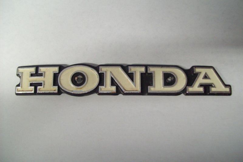 Very nice, factory orignal,  honda cb360 tank emblem