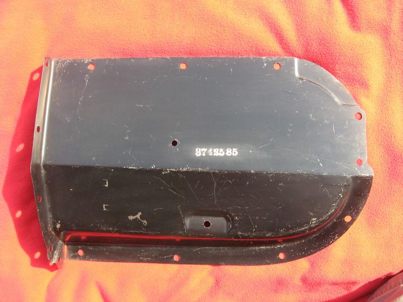 1958 chevrolet impala convertible/hardtop/belair/biscayne fender backing panel 