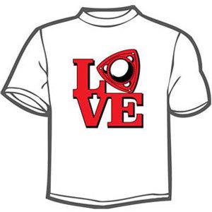 Rotary love tshirt wankel mazda rx7 rx8 rx2 12a 13b 20b turbo white i love re