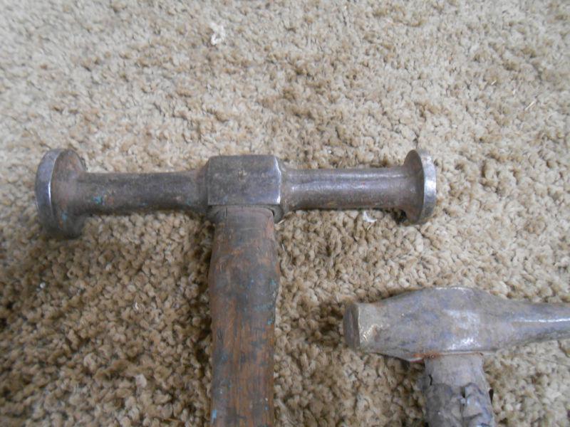 L1728 5 Vintage auto body hammers TOOLS AUTO UNIQUE CAR , US $7.06, image 2